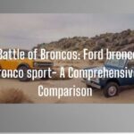 bronco vs bronco sport