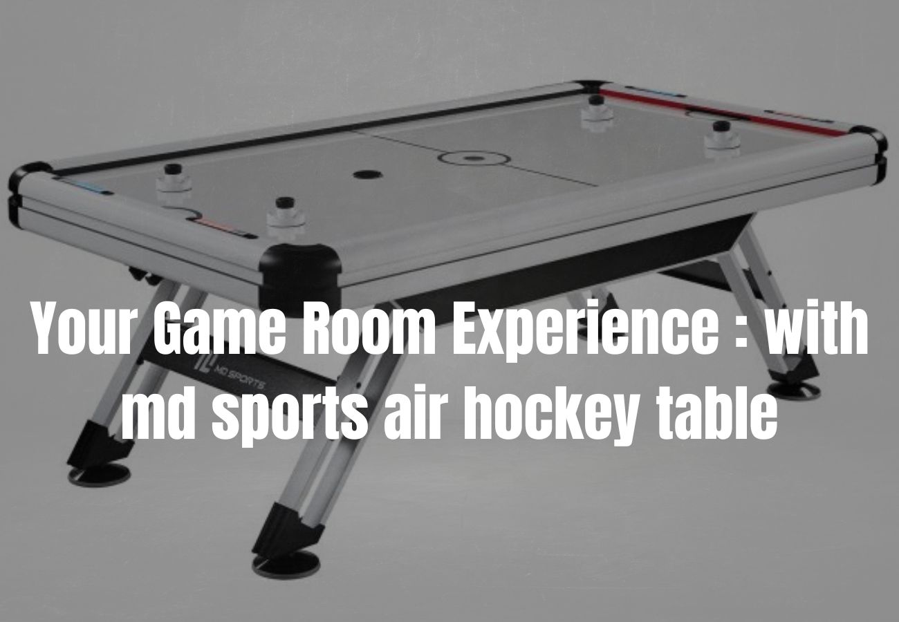 md sports air hockey table